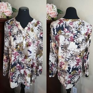 Floral Long Sleeve Top